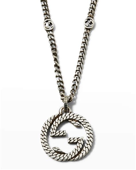 gucci jewellery necklaces|gucci necklace men.